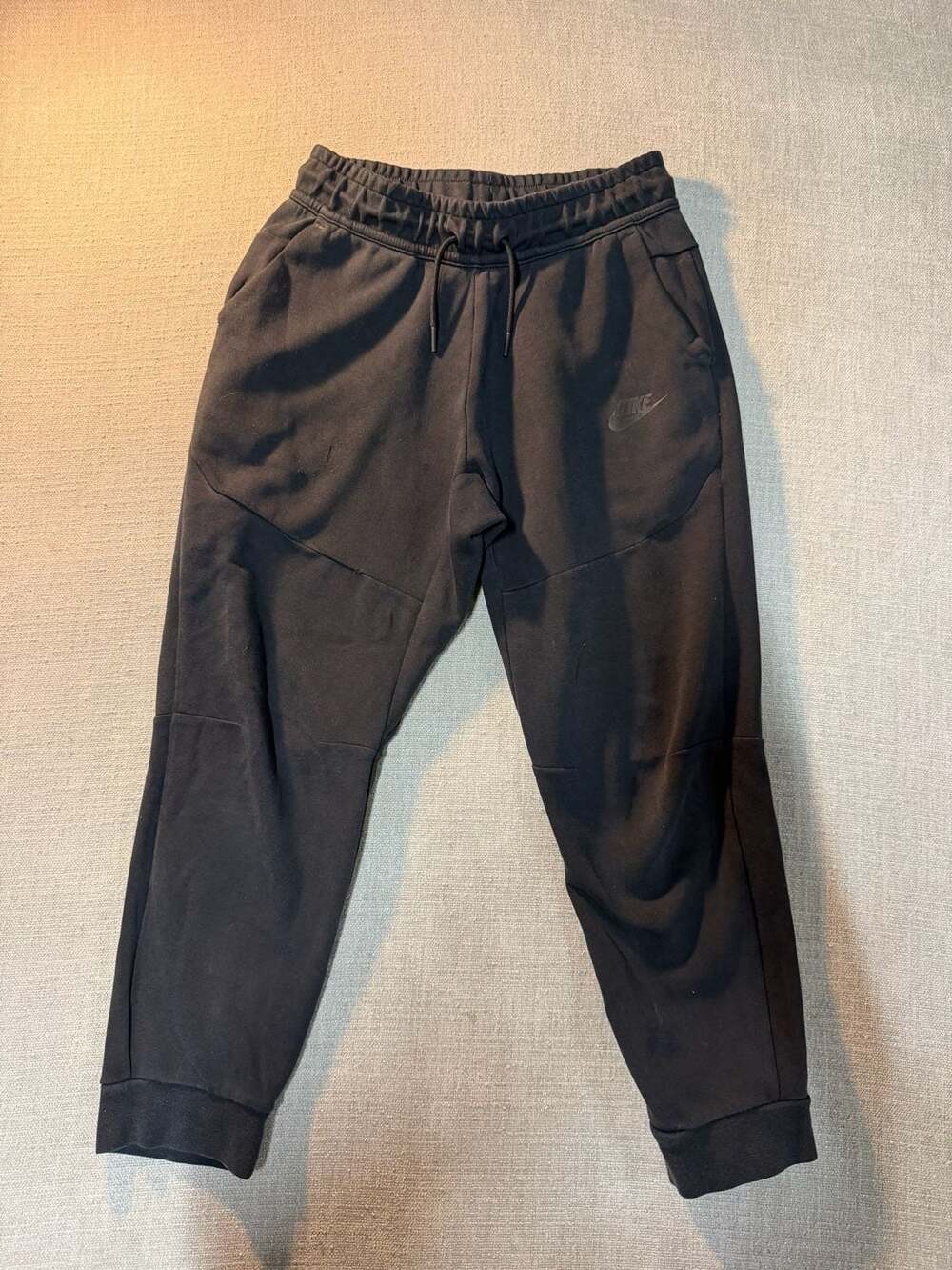 Nike Tech Fleece Black Sweatpants Joggers Men's Size Large